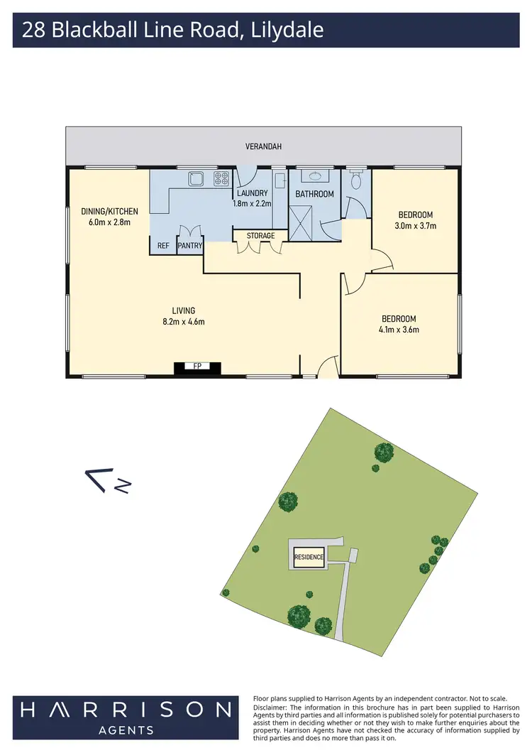 Floorplan of Homely house listing, 28 Blackball Line Road, Lilydale TAS 7268