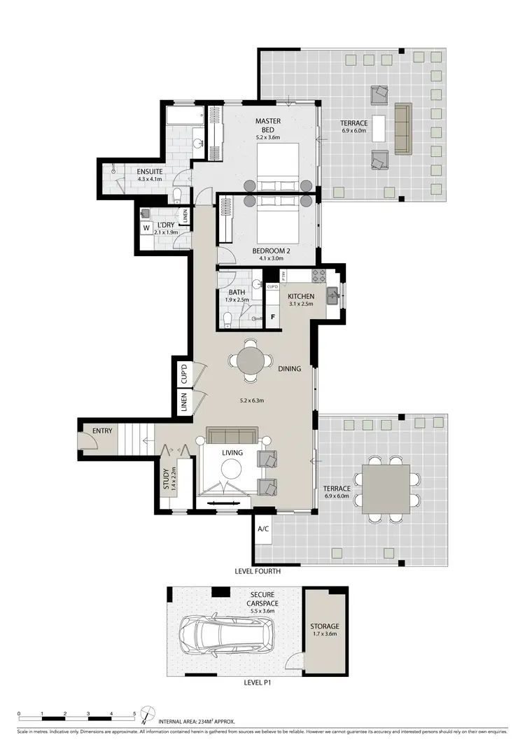 Floorplan of Homely apartment listing, 241/2C Munderah Street, Wahroonga NSW 2076
