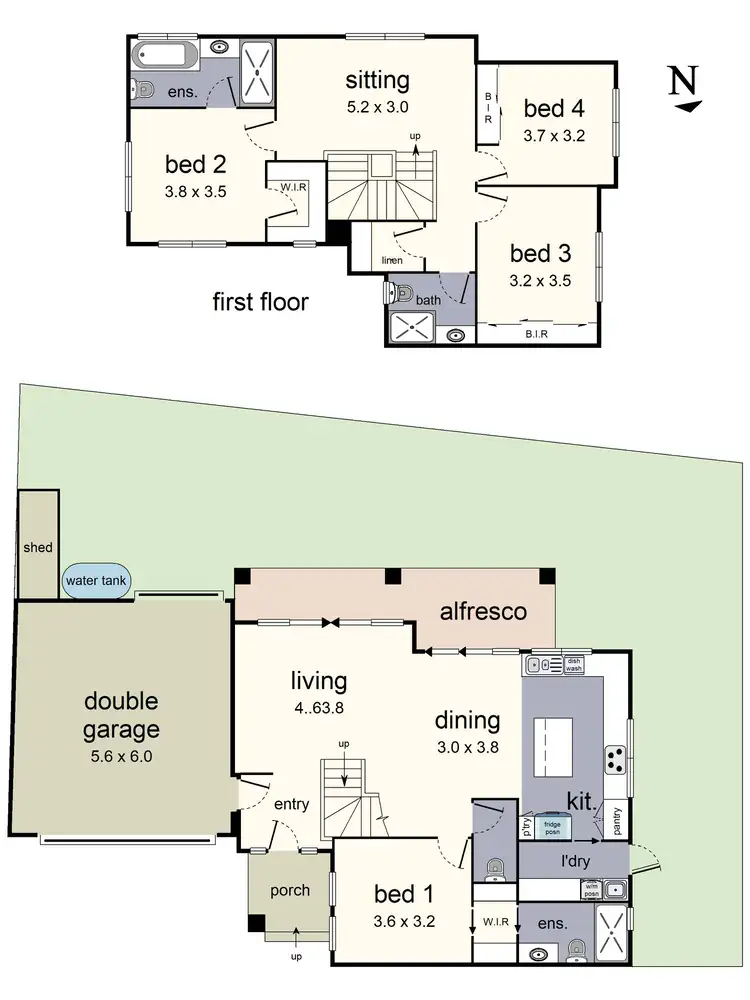 Floorplan of Homely house listing, 3/2 Belmont Road West, Croydon South VIC 3136