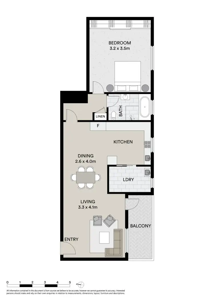 Floorplan of Homely unit listing, 2/21 Yerrick Road, Lakemba NSW 2195