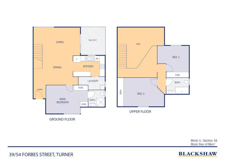 Floorplan of Homely apartment listing, 39/54B Forbes Street, Turner ACT 2612
