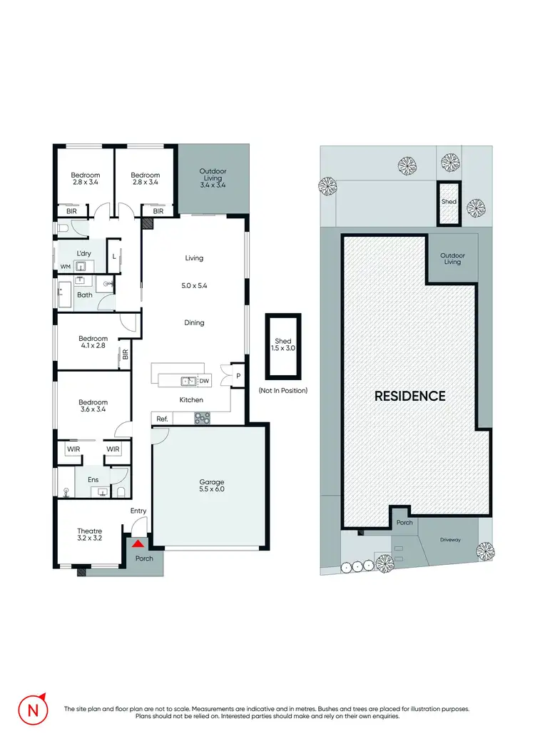 Floorplan of Homely house listing, 24 Palara Drive, Strathtulloh VIC 3338