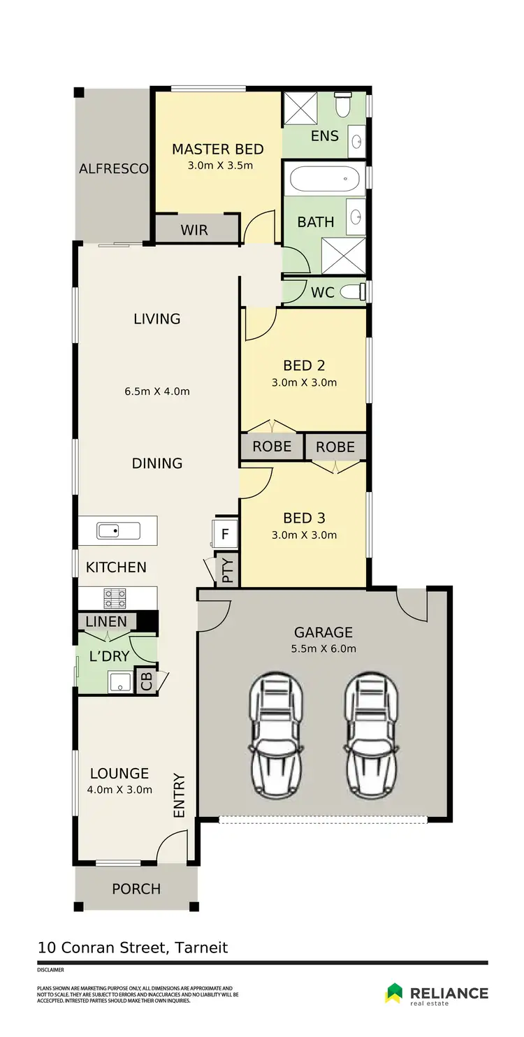 Floorplan of Homely house listing, 10 Conran Street, Tarneit VIC 3029