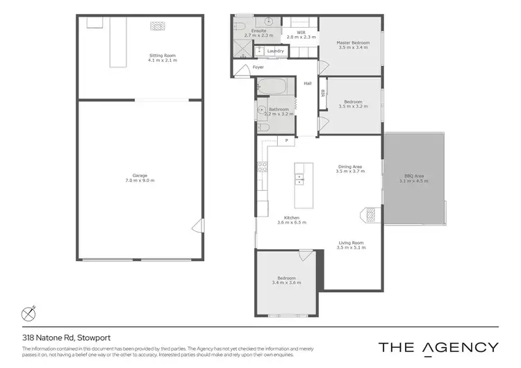 Floorplan of Homely house listing, 318 Natone Road, Stowport TAS 7321