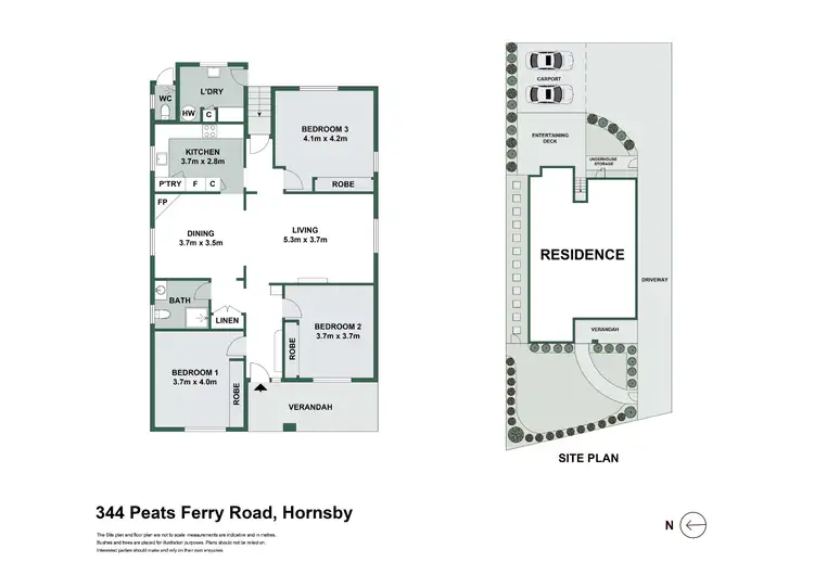 Floorplan of Homely house listing, 344 Peats Ferry Road, Hornsby NSW 2077