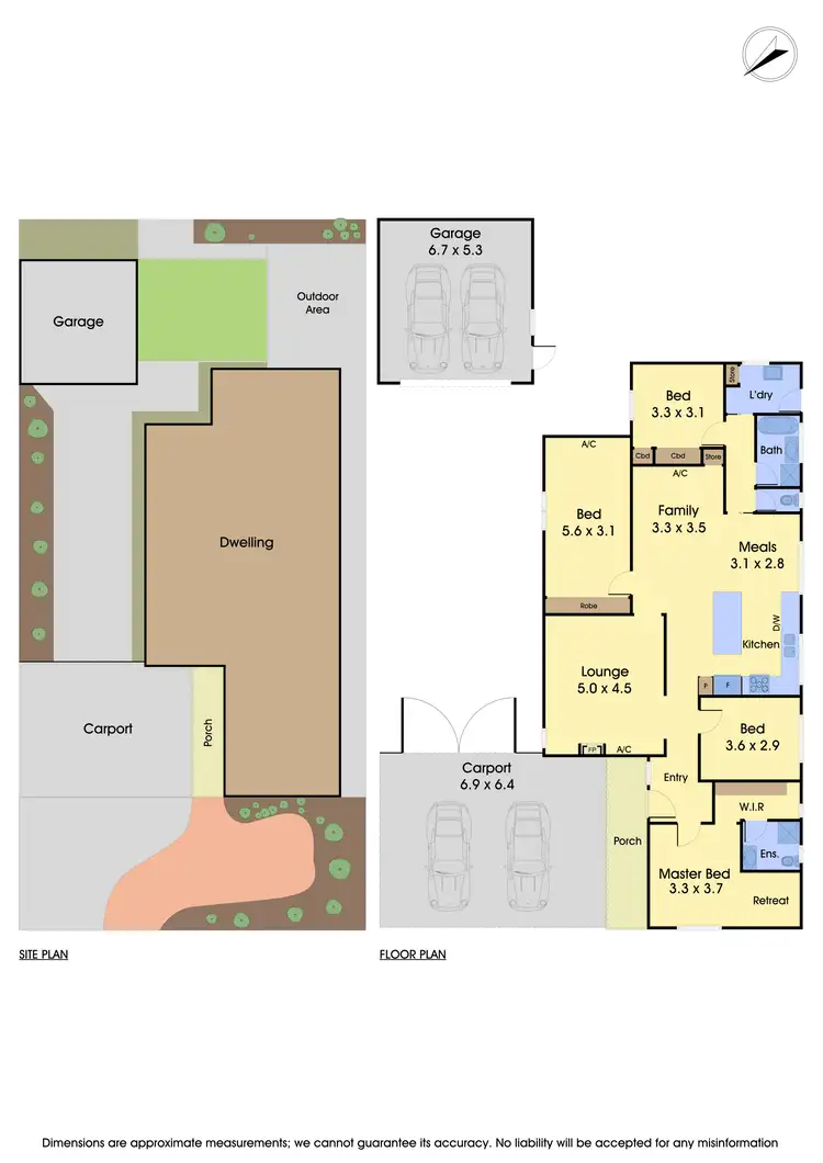 Floorplan of Homely house listing, 18 Lady Nelson Crescent, Altona Meadows VIC 3028