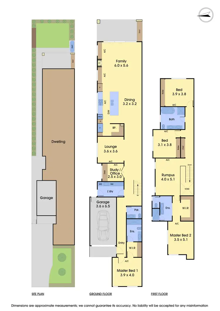 Floorplan of Homely townhouse listing, 46A Upton Street, Altona VIC 3018