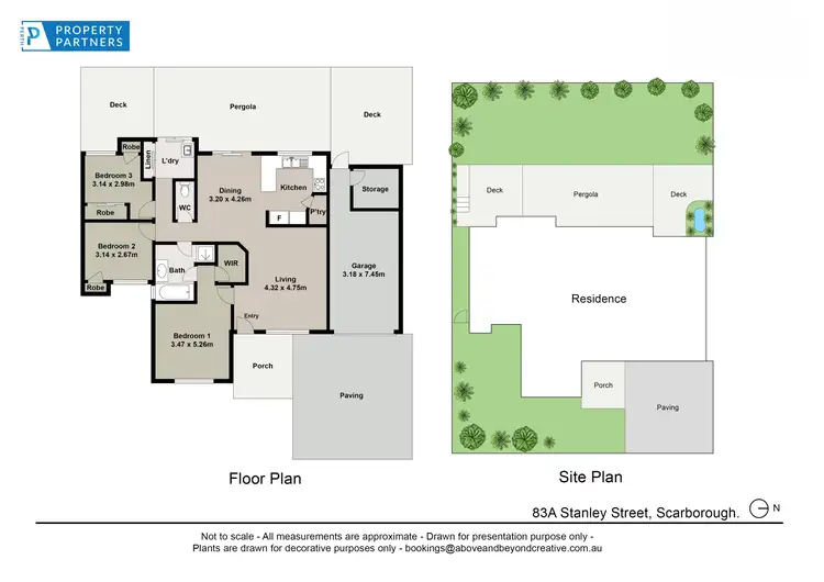 Floorplan of Homely house listing, 83A Stanley Street, Scarborough WA 6019