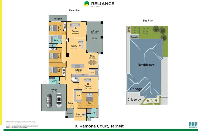 Floorplan of Homely house listing, 16 Ramona Court, Tarneit VIC 3029