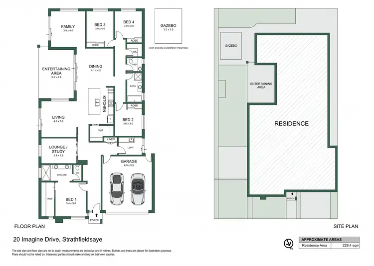 Floorplan of Homely house listing, 20 Imagine Drive, Strathfieldsaye VIC 3551