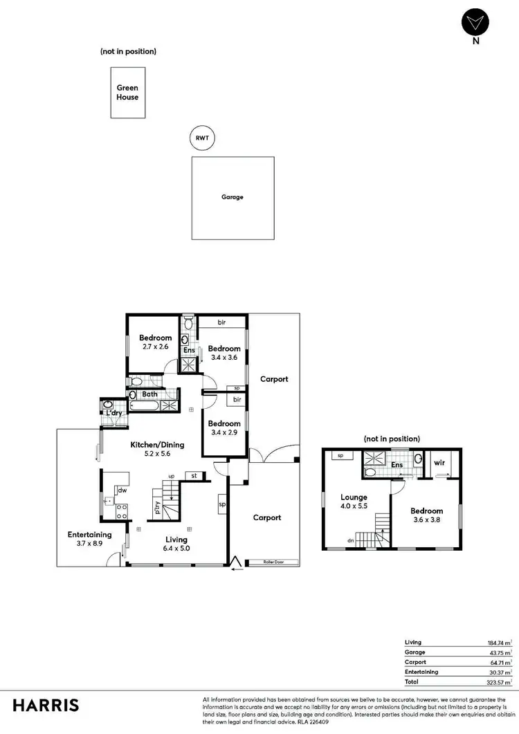 Floorplan of Homely house listing, 6 Murray Street, Clapham SA 5062