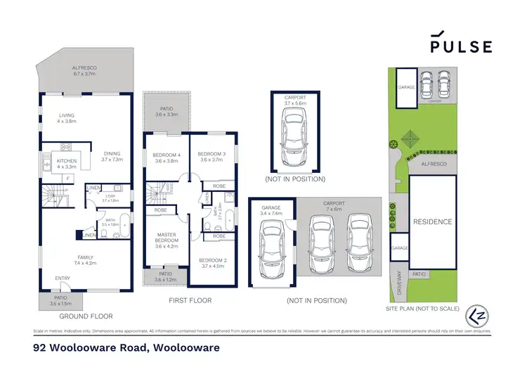 Floorplan of Homely house listing, 92 Woolooware Road, Woolooware NSW 2230