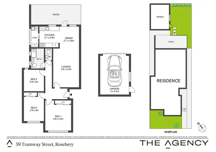 Floorplan of Homely house listing, 59 Tramway Street, Rosebery NSW 2018