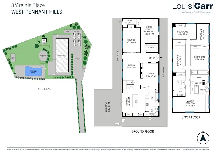 Floorplan of Homely house listing, 3 Virginia Place, West Pennant Hills NSW 2125