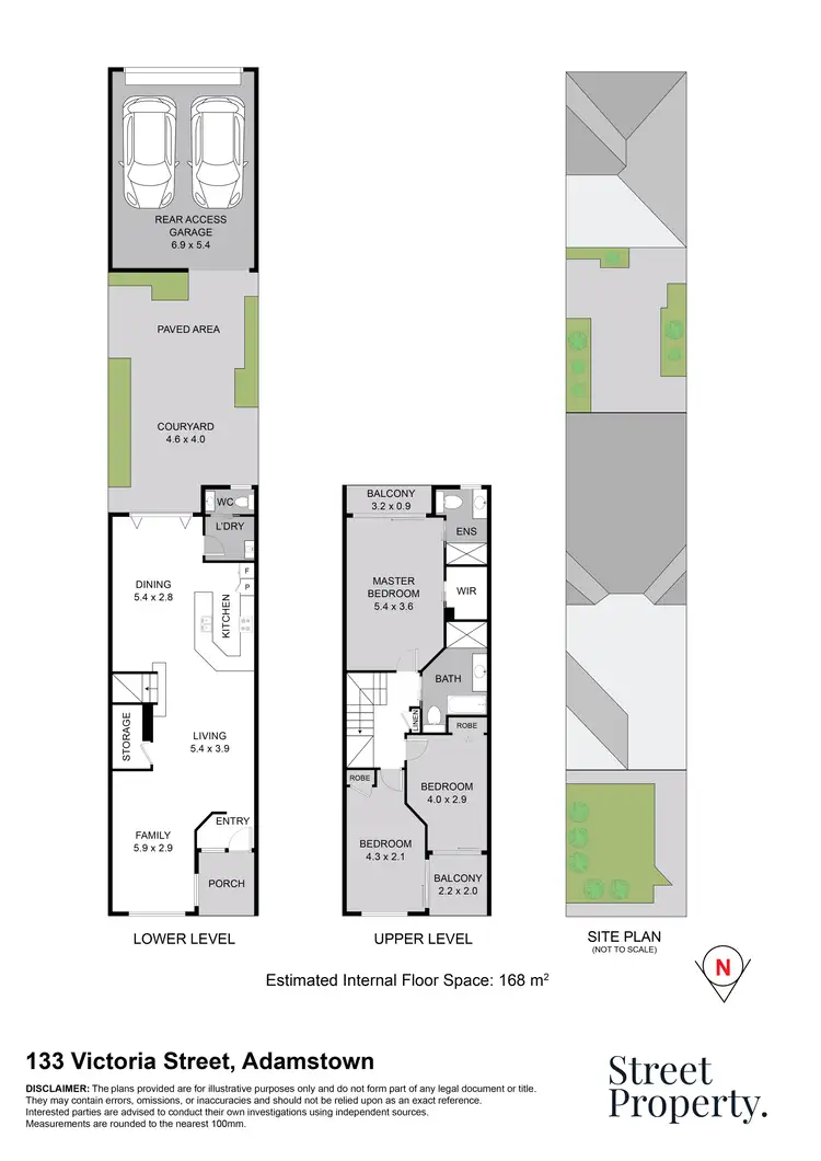 Floorplan of Homely house listing, 133 Victoria Street, Adamstown NSW 2289