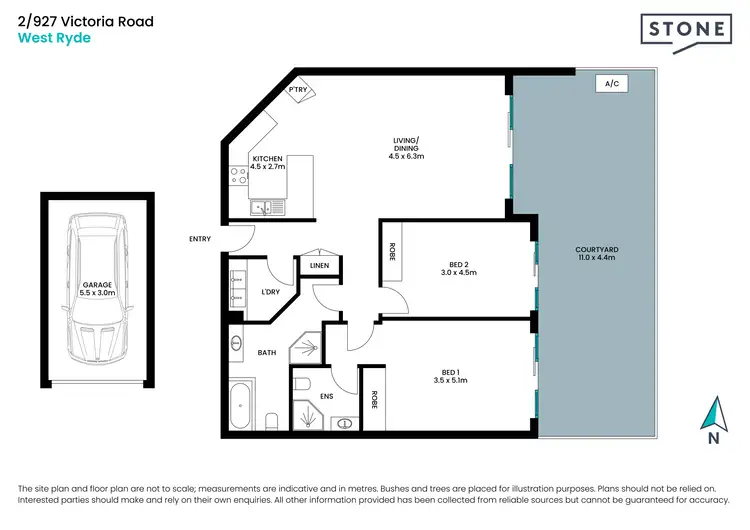 Floorplan of Homely apartment listing, 2/927-933 Victoria Road, West Ryde NSW 2114