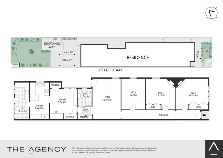 Floorplan of Homely house listing, 3 Durham Street, Dulwich Hill NSW 2203