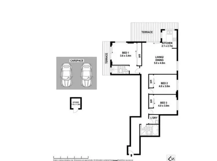Floorplan of Homely apartment listing, Address available on request