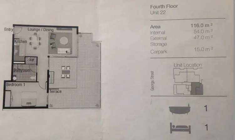 Floorplan of Homely apartment listing, Address available on request