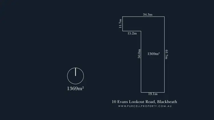 Floorplan of Homely land listing, 10 Evans Lookout Road, Blackheath NSW 2785
