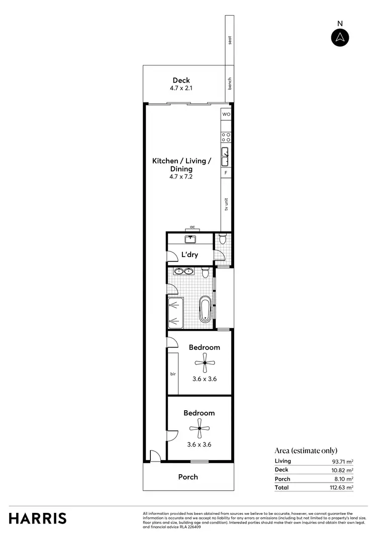 Floorplan of Homely house listing, 14 Dunks Street, Parkside SA 5063
