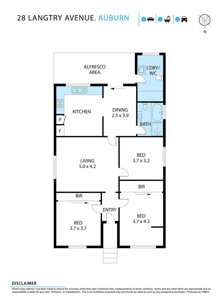 Floorplan of Homely house listing, 28 Langtry Avenue, Auburn NSW 2144