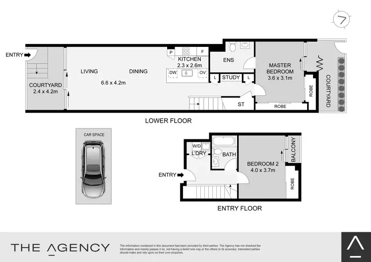 Floorplan of Homely apartment listing, 206/2 Lewis Avenue, Rhodes NSW 2138