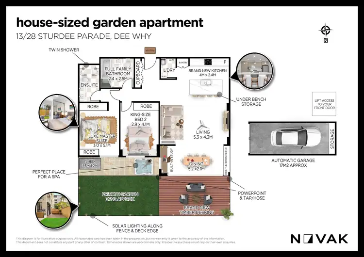 Floorplan of Homely apartment listing, 13/28-32 Sturdee Parade, Dee Why NSW 2099