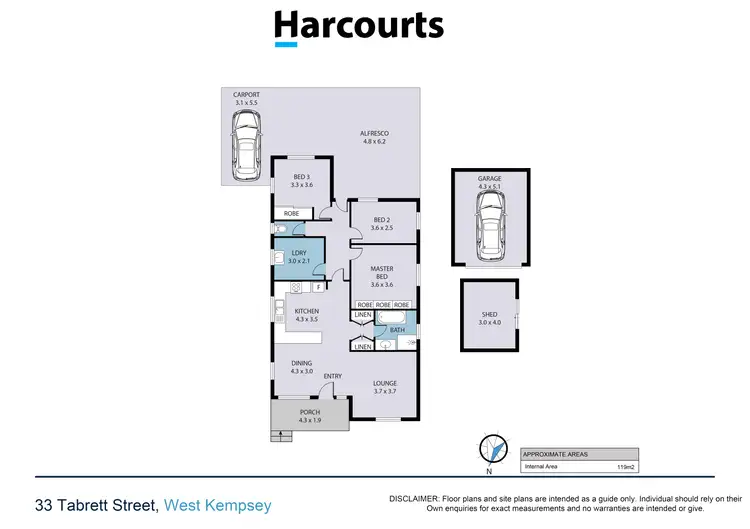Floorplan of Homely house listing, 33 Tabrett Street, West Kempsey NSW 2440