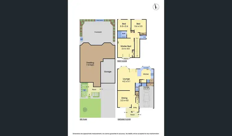 Floorplan of Homely townhouse listing, 9 Nectar Mews, Knoxfield VIC 3180
