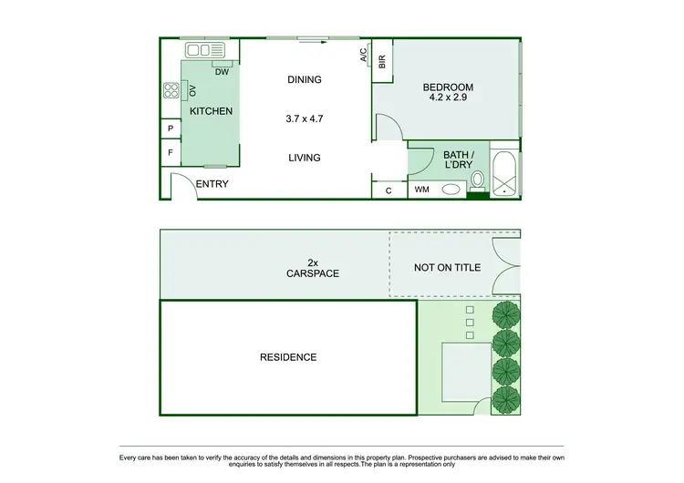 Floorplan of Homely apartment listing, 2/313 Dandenong Road, Prahran VIC 3181