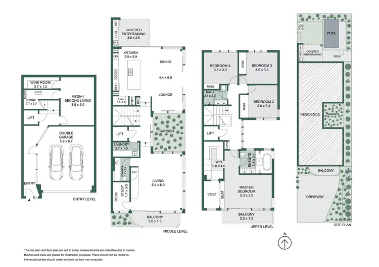 Floorplan of Homely house listing, 18 Willyama Avenue, Fairlight NSW 2094
