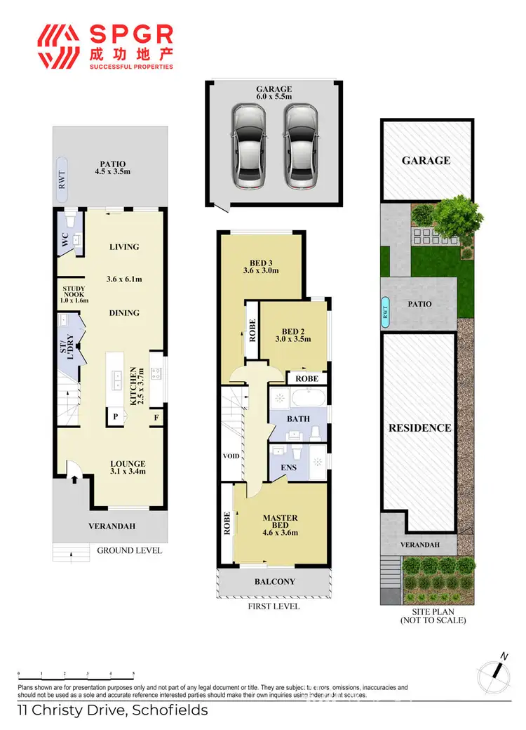 Floorplan of Homely house listing, 11 Christy Drive, Schofields NSW 2762