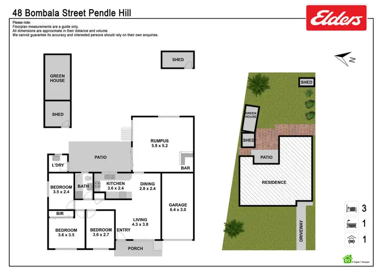 Floorplan of Homely house listing, 48 Bombala Street, Pendle Hill NSW 2145