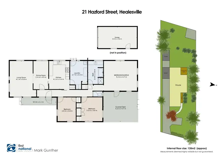 Floorplan of Homely house listing, 21 Hazford Street, Healesville VIC 3777
