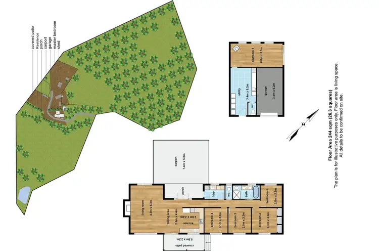 Floorplan of Homely rural property listing, 260 Old Toolangi-Mt Slide Road, Toolangi VIC 3777
