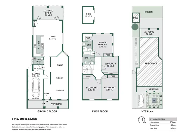 Floorplan of Homely house listing, 5 May Street, Lilyfield NSW 2040