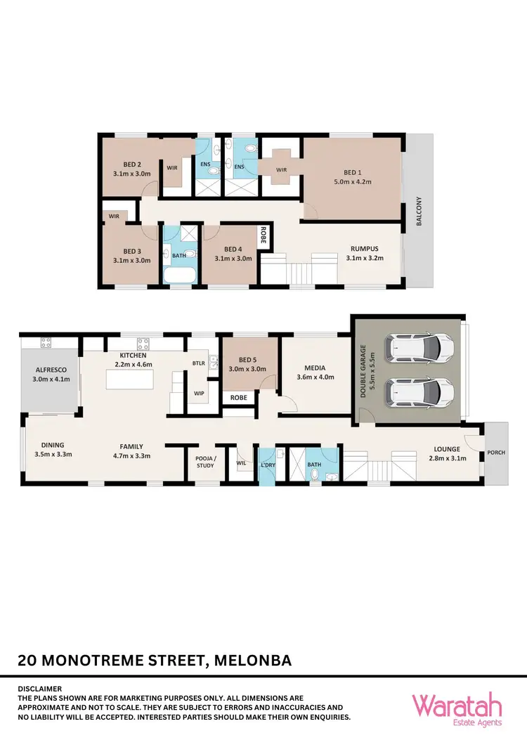 Floorplan of Homely house listing, 20 Monotreme Street, Marsden Park NSW 2765
