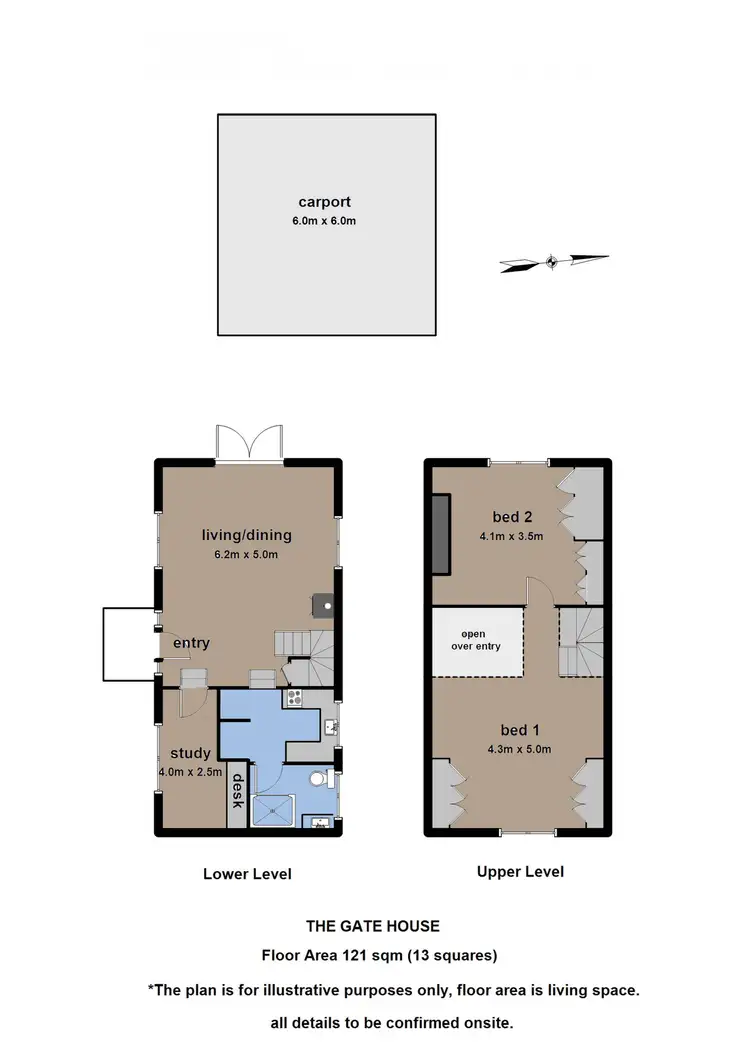 Floorplan of Homely house listing, 3 Ladd Square, Emerald VIC 3782