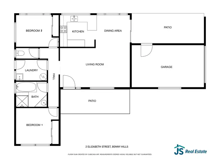Floorplan of Homely house listing, 2 Elizabeth Street, Bonny Hills NSW 2445