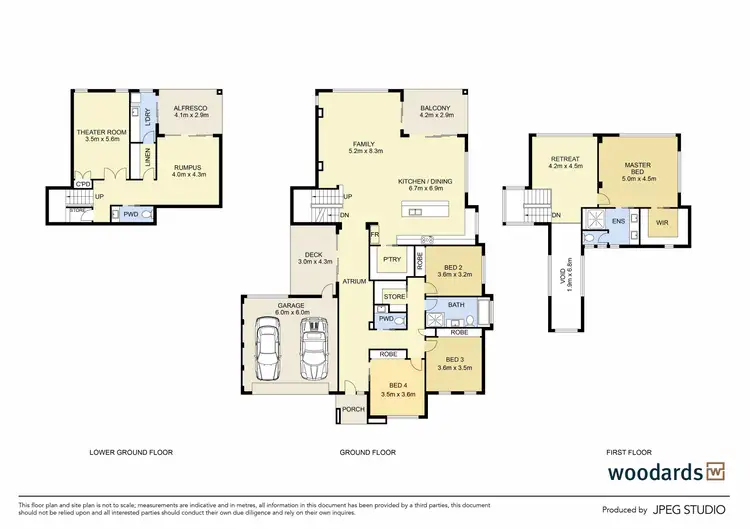 Floorplan of Homely house listing, 6 The Boomerang, Gisborne VIC 3437