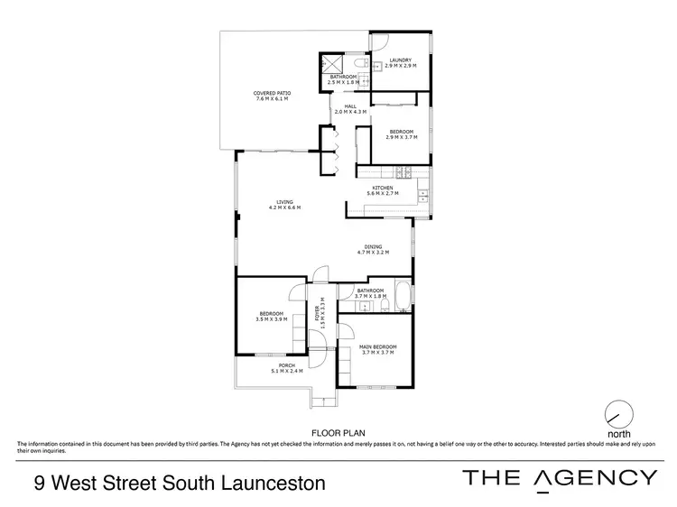 Floorplan of Homely house listing, 9 West Street, South Launceston TAS 7249