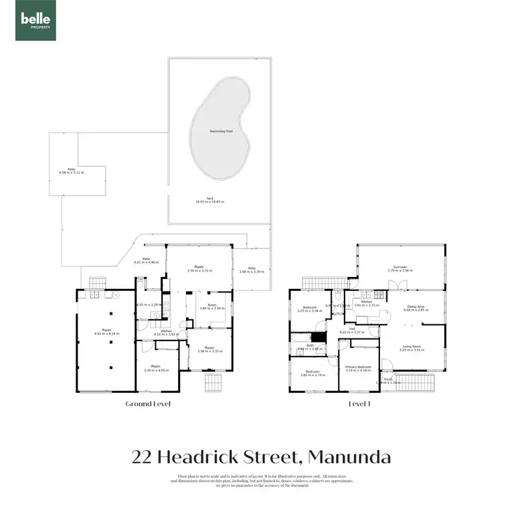 Floorplan of Homely house listing, 22 Headrick Street, Manunda QLD 4870