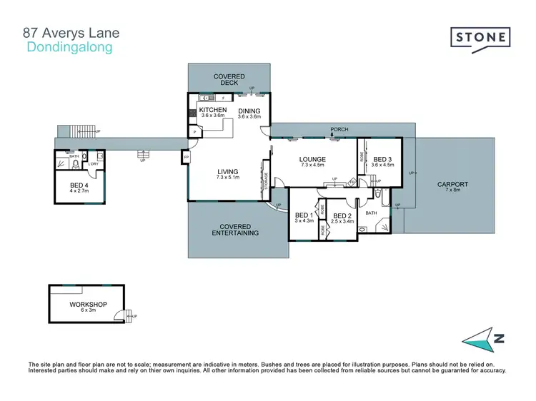 Floorplan of Homely rural property listing, 87 Averys Lane, Dondingalong NSW 2440