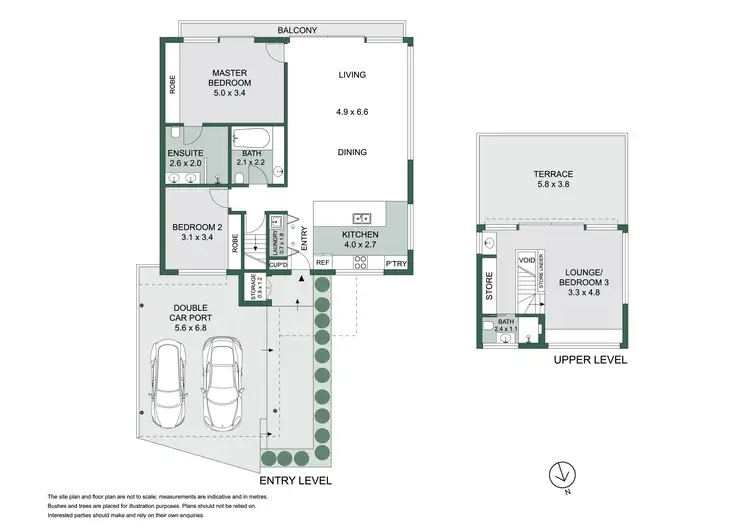 Floorplan of Homely unit listing, 2/79A Lauderdale Avenue, Fairlight NSW 2094