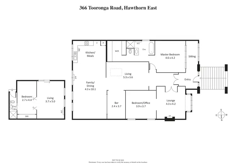 Floorplan of Homely house listing, 366 Tooronga Road, Hawthorn East VIC 3123
