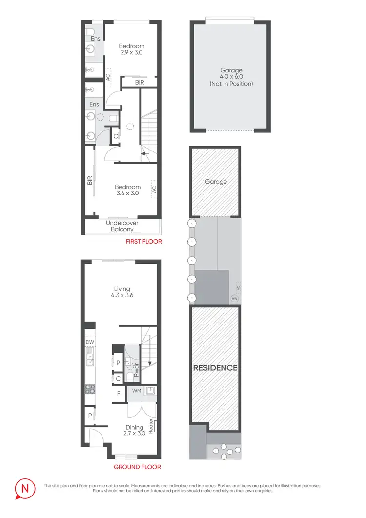 Floorplan of Homely townhouse listing, 11 Prune Walk, Manor Lakes VIC 3024