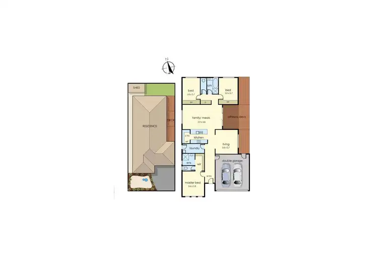 Floorplan of Homely house listing, 11 Scotch Lane, Cranbourne West VIC 3977