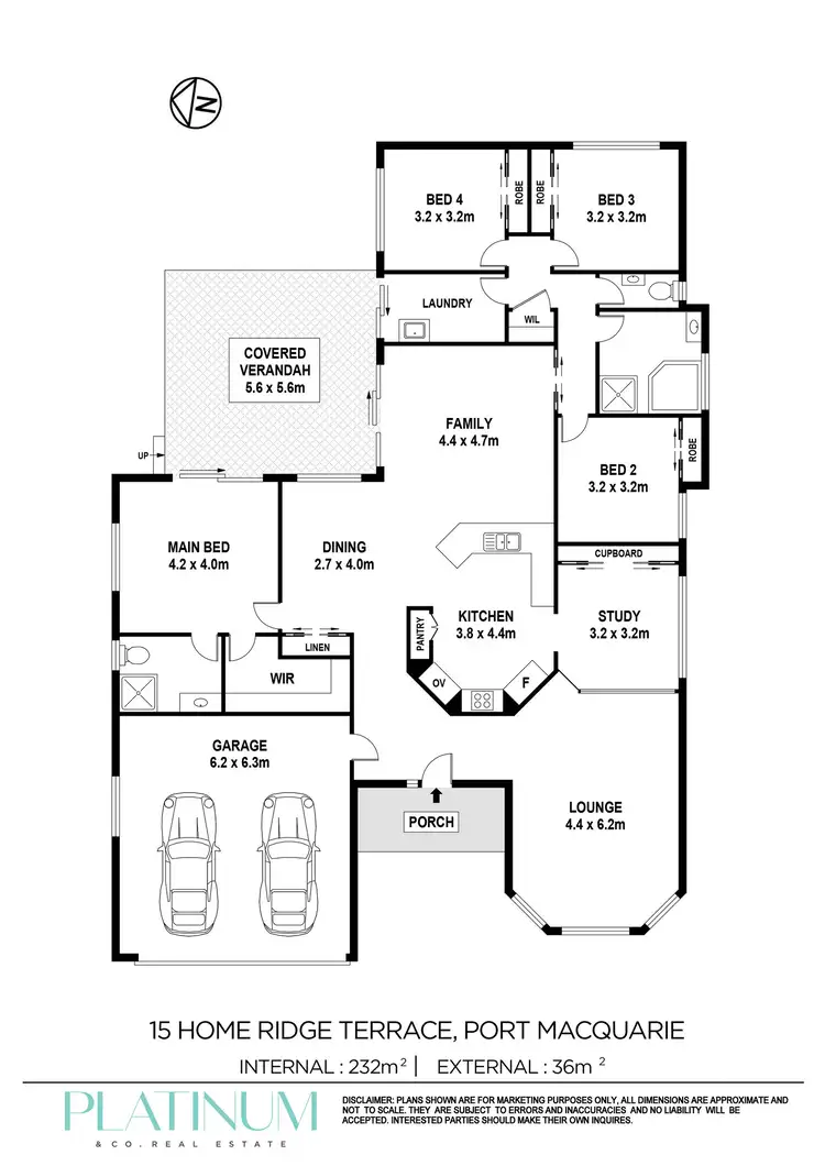 Floorplan of Homely house listing, 15 Home Ridge Terrace, Port Macquarie NSW 2444