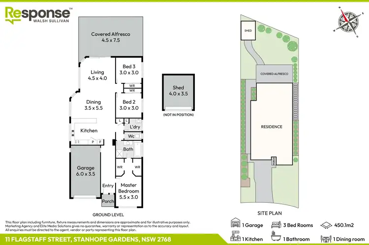 Floorplan of Homely house listing, 11 Flagstaff Street, Stanhope Gardens NSW 2768